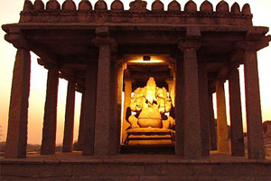The Kadale Kalu and Sasive Kalu Ganesha